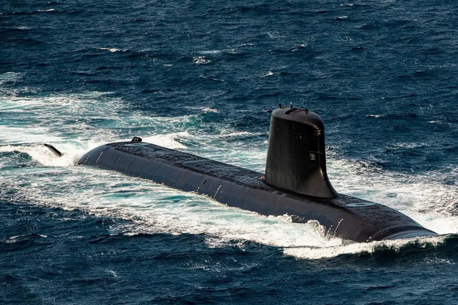La France dévoile un sous-marin nucléaire d'attaque Barracuda, véritable « monstre » des profondeurs. © ministère des Armées